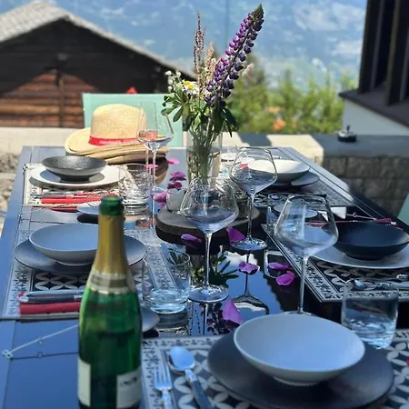 Chalet Familial Capricorne Vercorin